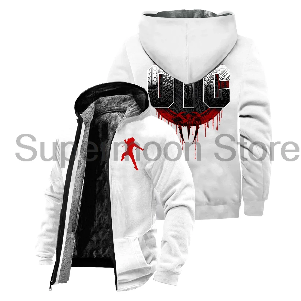 Roman Reigns OTC Hoodie Unisex Long Sleeve Streetwear Parkas Women Men Winter Jacket Coat 2