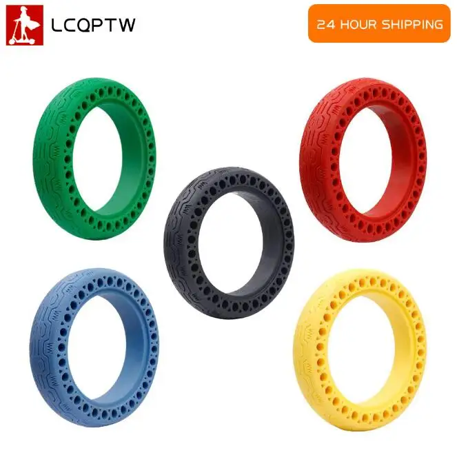 Scooter Elétrico Durável Atualizado Amarela Anti-Explosão Para Xiaomi Pro M365 Pro 2 Mi3 Tubeless Oco Roda De Pneus Sólidos Tire