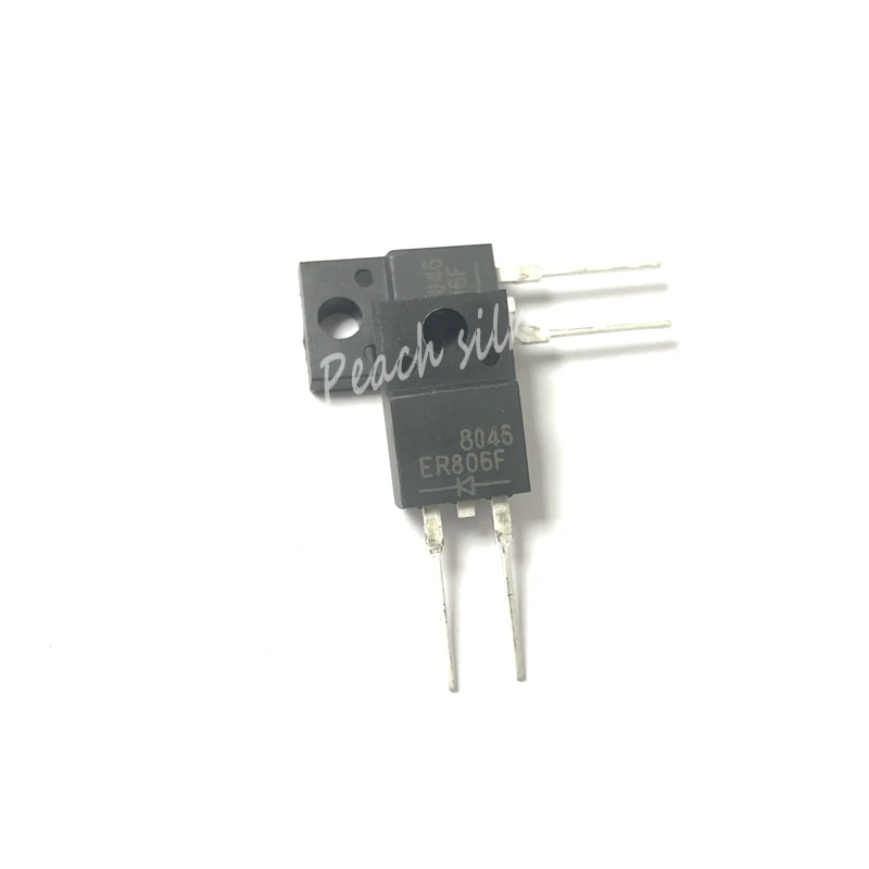 

(10 шт.) ER806F UF806F Диод Быстрого Восстановления 8A 600V TO-220F-2
