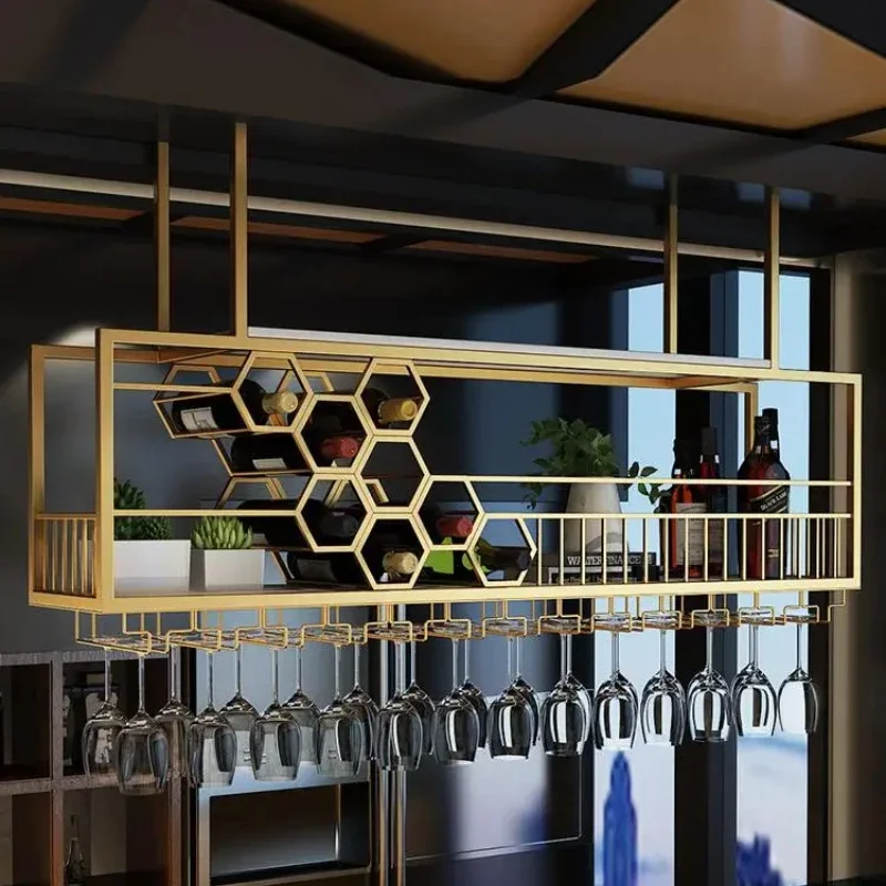 Wall Bar Cabinet Whiskey Wine Refrigerator Display Elegant Vintage Stands High End Furniture Modern Home Open Cabinets Drinks
