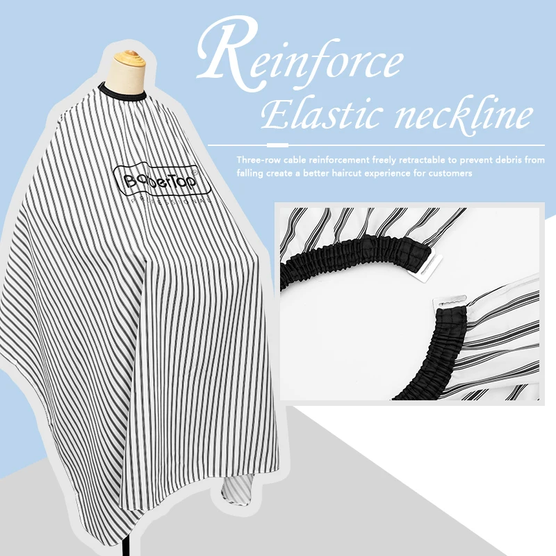 

White Hairdressing Cape Hairdresser Cloth Barber Hair Cutting Coat Haircut Apron Barbershop Tool Accessories Dropshipping