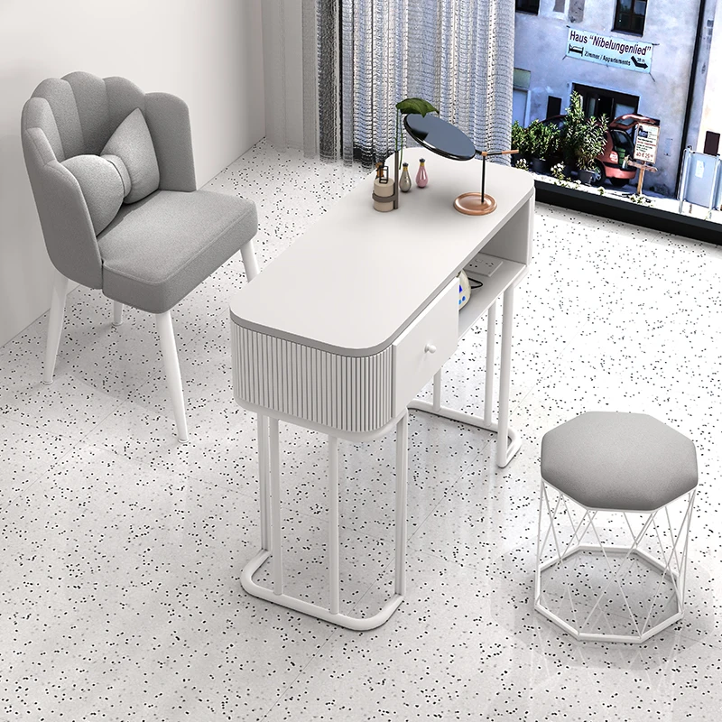 

Japanese Simplicity Nail Tables Salon Furniture Manicure Table Nails Professional Dust Collector Manicure Moveis Furniture