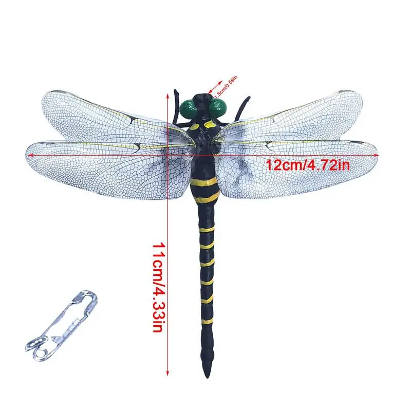 12cm Insect Repellent Outdoor Mosquito Repellent Simulation Large Dragonfly Mosquito Repellent Artifact For Camping Fishing images - 6