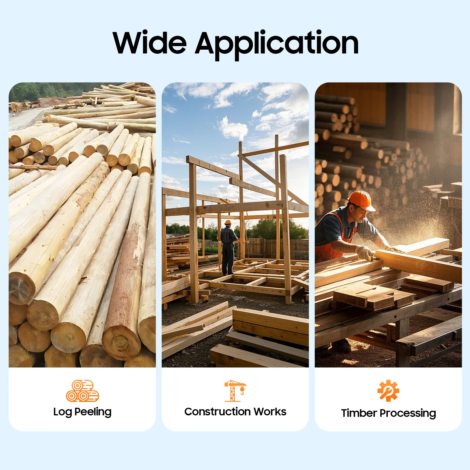 Holzschäler Entkernungsgerät Holzschälerwerkzeug Holzplanierwerkzeug mit 2:3 Riemenscheiben-Untersetzungsverhältnis – Detail 5
