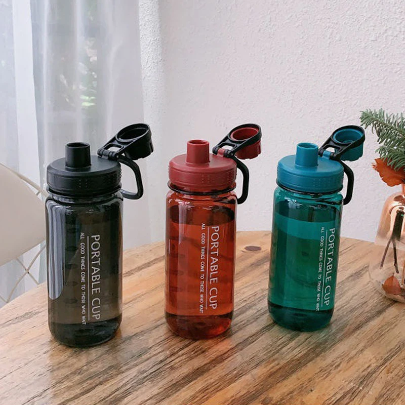 Botella De Agua Pogo Sin BPA - Con Tapa De Chug, A Prueba De Fugas Y Correa De Transporte