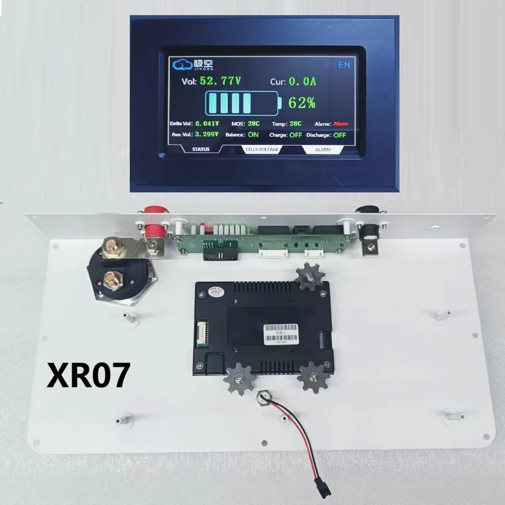 Customization V19 JK BMS  Solar Home Energy Storage LiFePO4 Battery Box DIY Kit