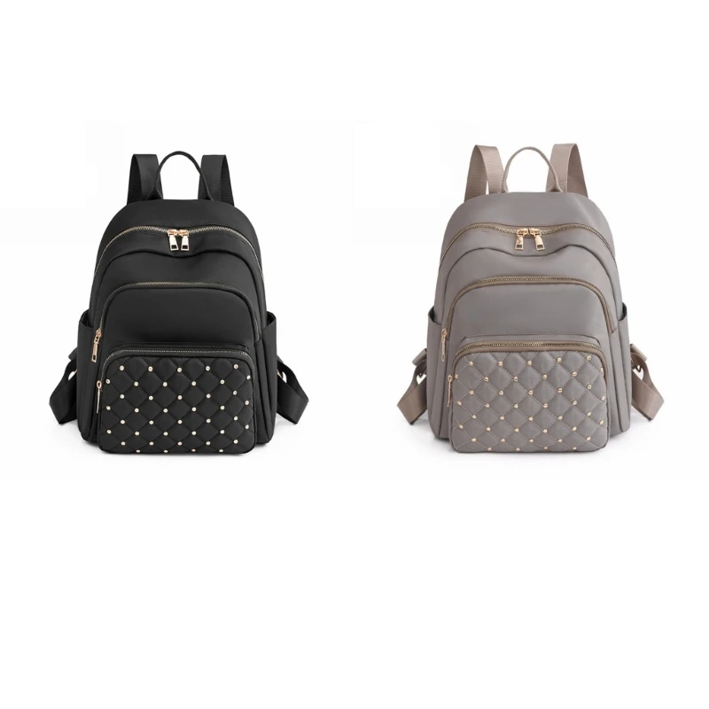Simple College Bookbag for Women Student School Book Bag Large Capacity Travel Backpack Work Backpack Computer Back Pack