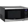 Microwave Oven 900-Watts Compact with 10 Power Levels ,Speed Defrost, Electronic Control Panel and Glass Turntable 1