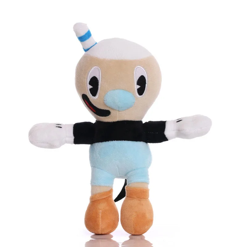 disney dolls Hot 8 inch Cartoon Anime Cuphead Plush Toy Cute Mugman Soft Peluche Stuffed Doll Gifts for Boys Girls mrs beasley doll