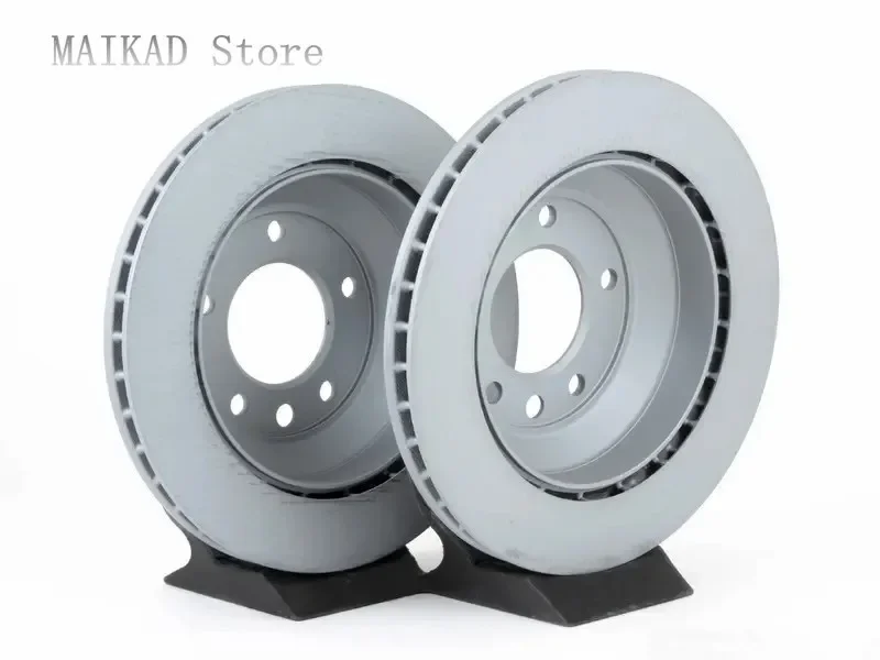 2PCS/pair Rear Brake Disc for Porsche Cayenne 955 Audi Q7 VW Touareg 95535240130 7L8615601C 7L8615601G 95535240100