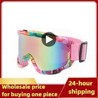 New Ski Goggles Anti-Fog Ski Snowboard Goggles Men Women Child Ski Glasses UV400 Protection Windproof Snowboard Goggles Hot Sale 1