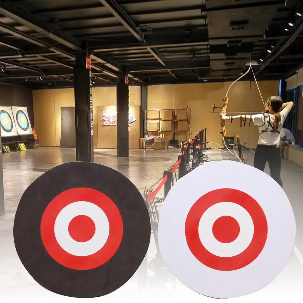 

Foam Archery Target Shock Absorption Strong Suction Great Visibility Heavy Duty Round Arrow Target for Outdoor