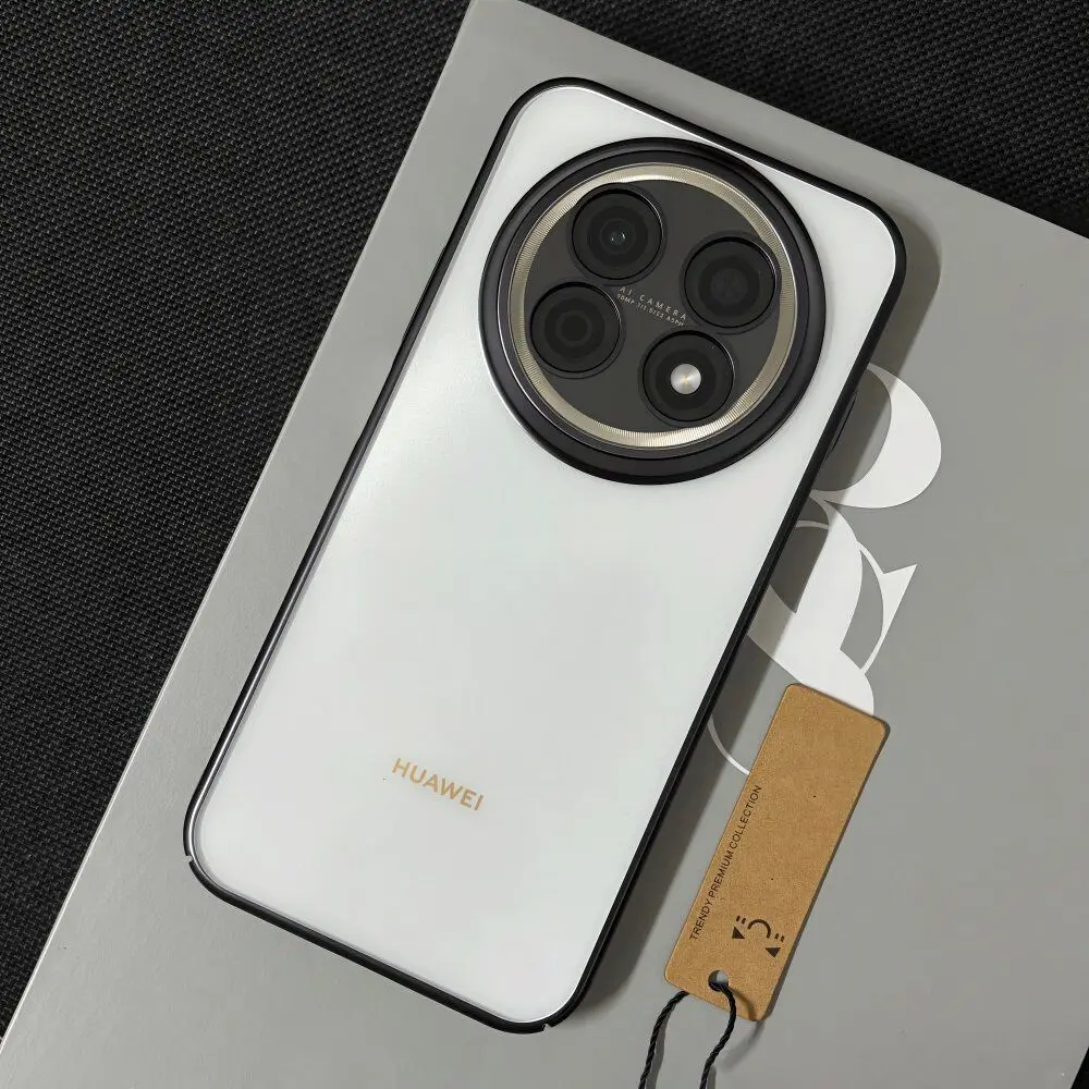 Translucent Frosted Shockproof Bumper Case - Full Coverage PC Cover