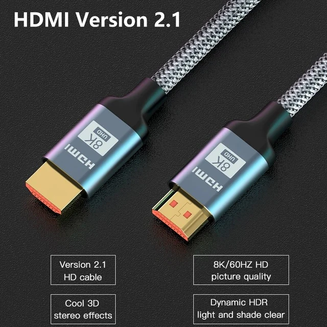 CABLE HDMI 2.0 4K 60Hz ultra full HD 2160p 3D HDR 18GB 1/1,5/2/5/10/15/20/30  m o EUR 8,49 - PicClick FR