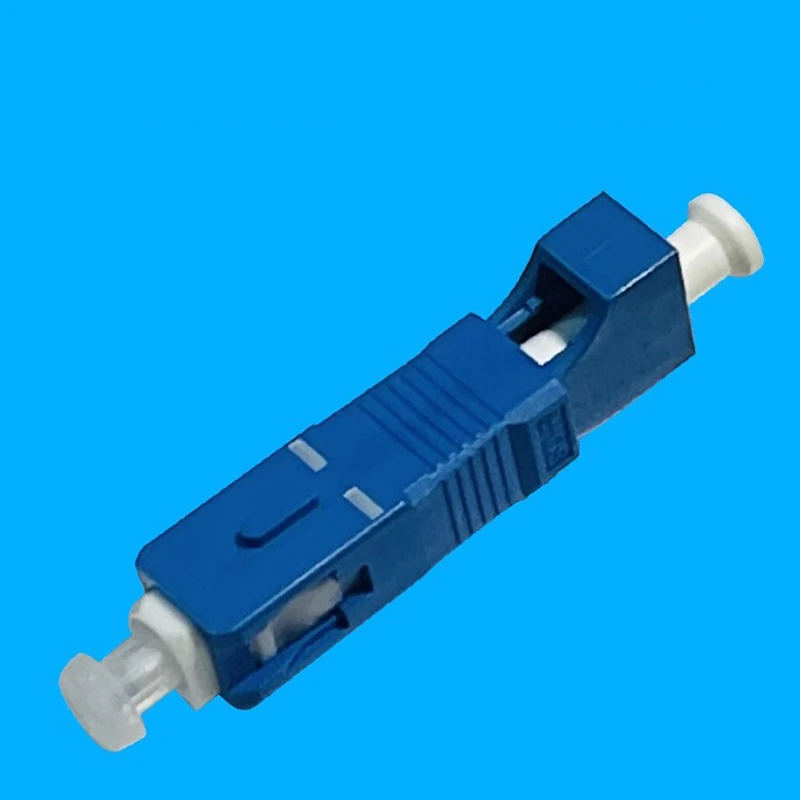Optical Fiber Conversion Connector LC Female to SC Male SM 9/125mm 50/125 Fiber Optic Hybrid Optical Adaptor Converter