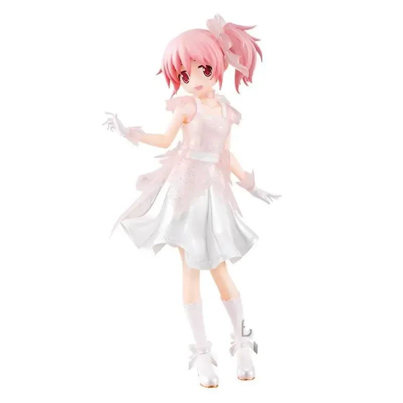 

Anime Figure 10th Anniversary Edition Model Dolls Original Kaname Madoka Kawaii Girl Collection Action Figurines Statue Decor