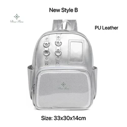 Charming Y2K Kawaii Transparent Mini Backpack for Women - Sweet Girl Display Shoulder Bag (B Silver with board)