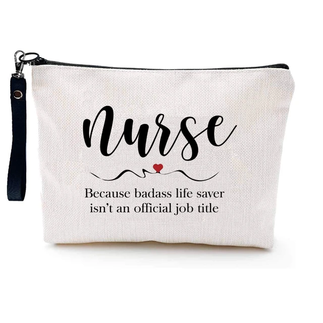 Nurse Gifts Nurse Survival Kit Cosmetic Bag Nurse Pencil Pouch Nurse Bag  Nursing Gift Nurse Student Graduation Gift 