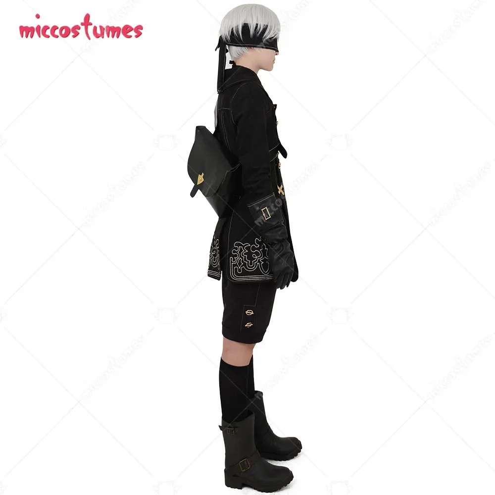 Kostium Cosplay Unisex z torbą rękawice na oczy dla mężczyzn kostium Cosplay na Halloween