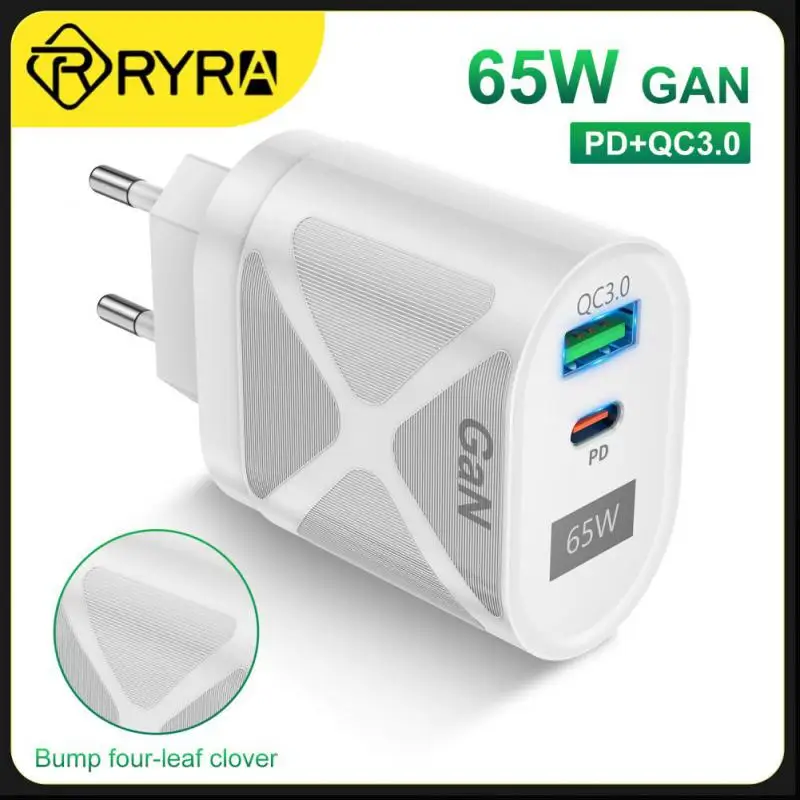 

Зарядное устройство сетевое с портом USB Type-C и поддержкой быстрой зарядки, 65 Вт