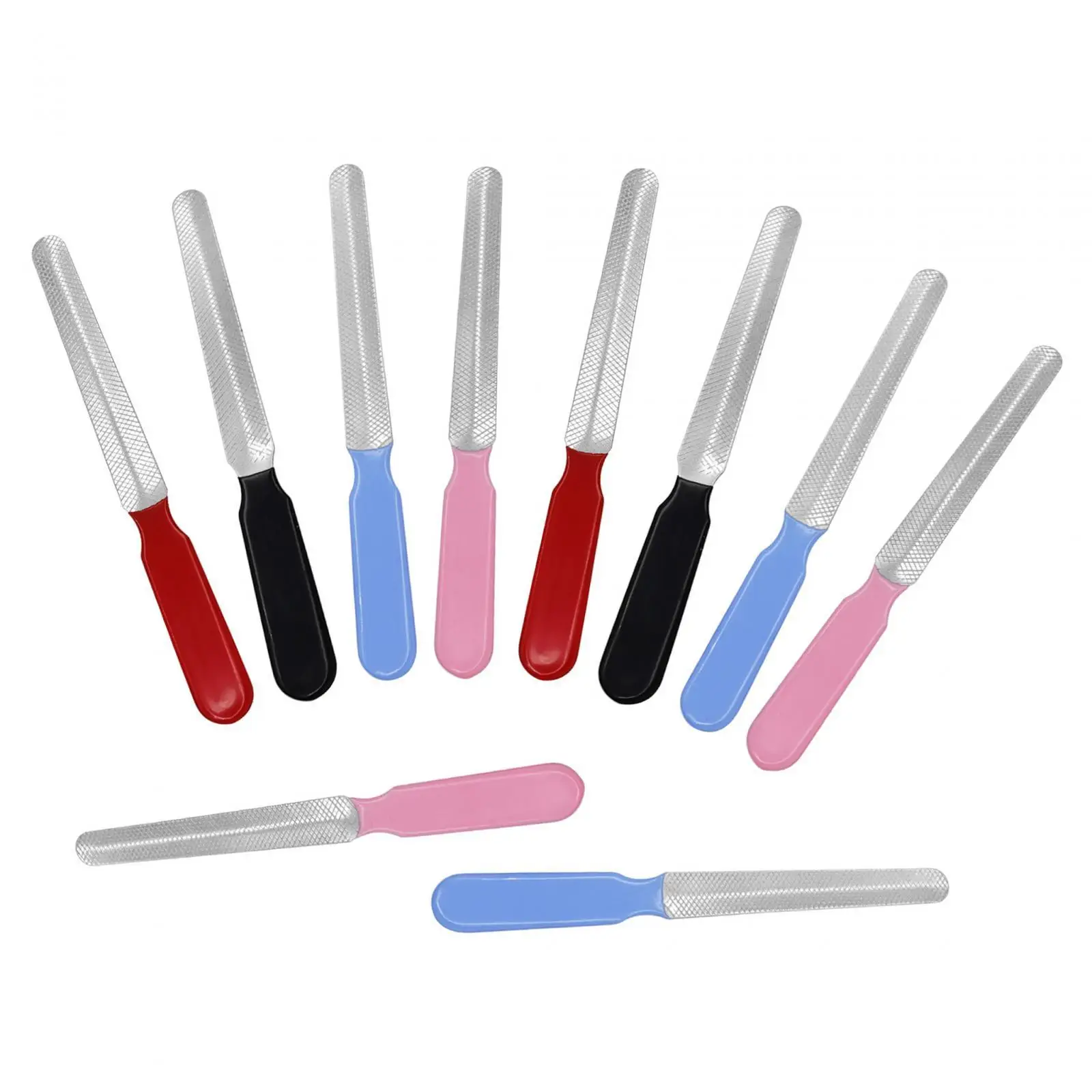

10Pcs Stainless Steel Pets Nail File Nail Care Practical Wear Resistant Dog Nail Grinder for Kitten Medium Dogs Animal Supplies