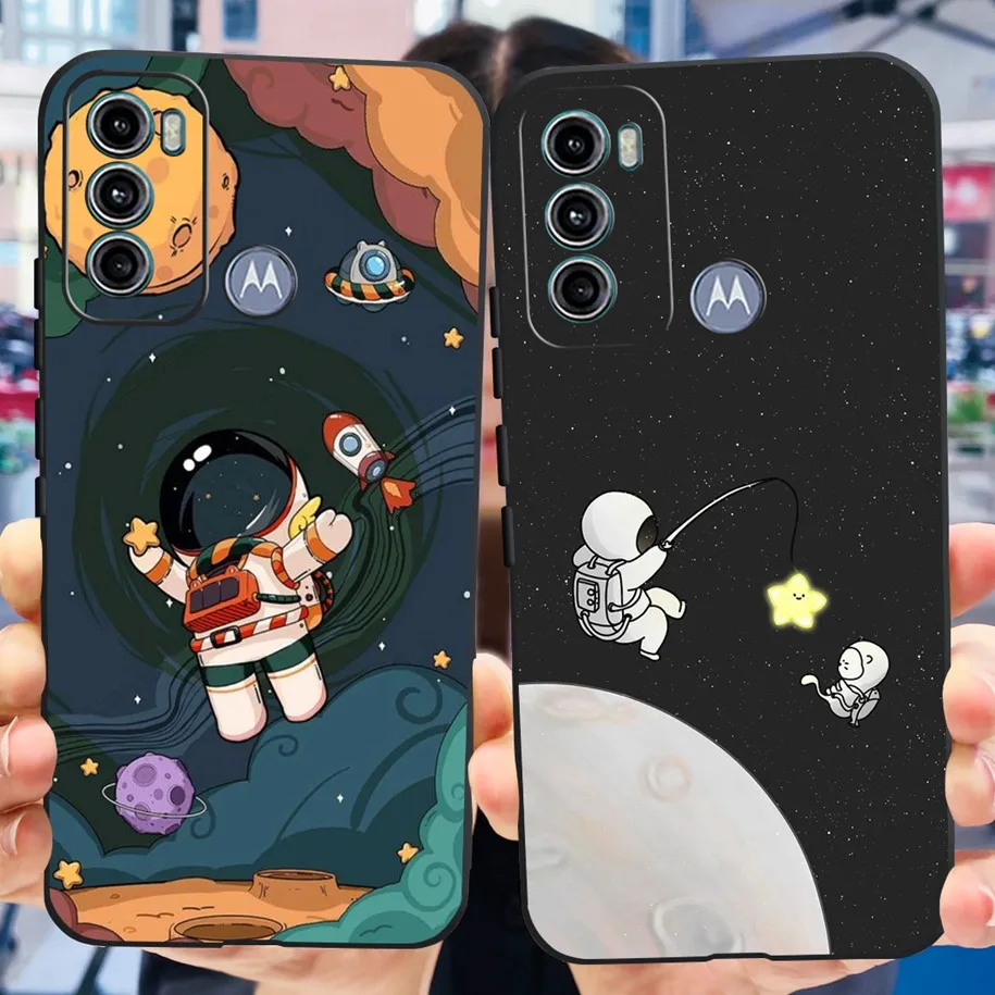 Cute Astronaut Shockproof Phone Case Cover