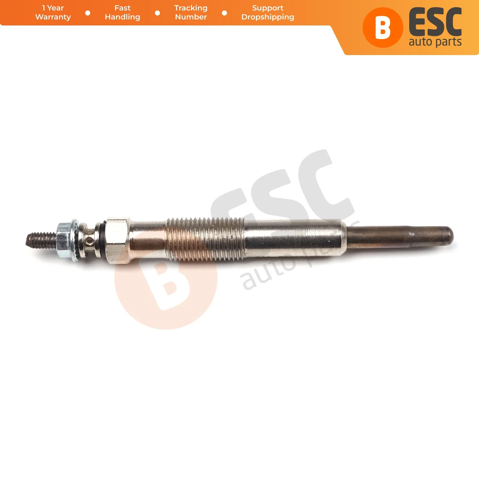 

ESC Auto Parts EGP49 1 Piece Heater Glow Plugs GX94, 0100226245, 363G for Renault Opel Vauxhall 1.9 D Ship From Turkey