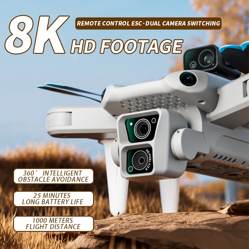 4DRC New Drone F14 GPS Drone 8K Professional 4K HD FPV Drones Obstacle Avoidance Brushless RC Quadcopter Kid Gift Toys drone quadcopter