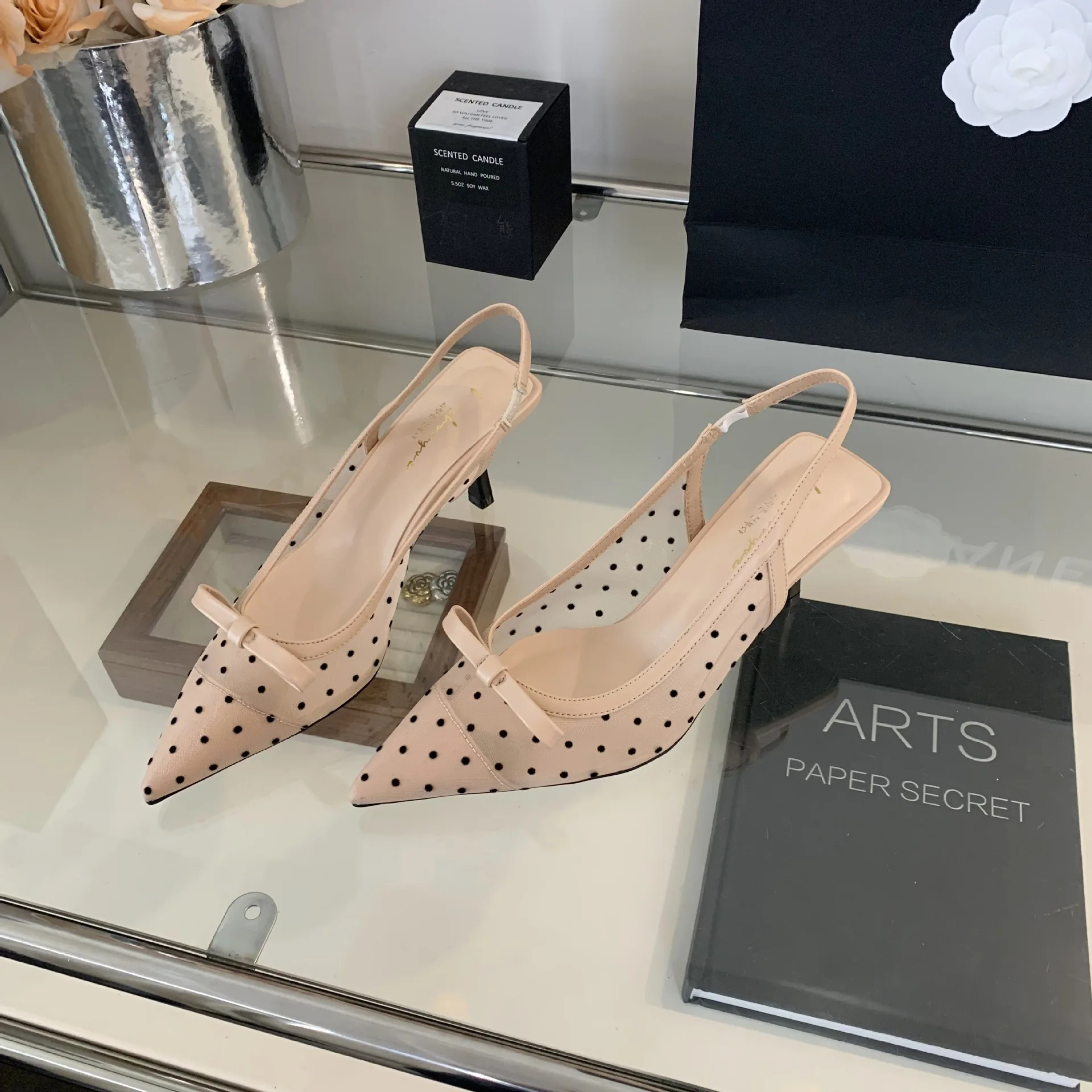 

Босоножки женские с открытым носком, бархатные туфли с открытым носком, высокие закрытые туфли в стиле ретро, бежевые, лето 2024