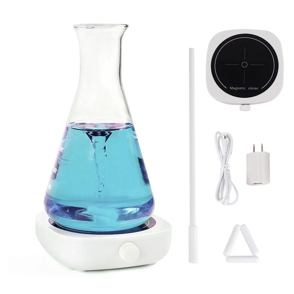 

Heating Magnetic Stirrer Hot Plate Lab Stirrer Digital Display thermostat Mixer Lab Equipment 1/3L 5L 220v With Stir Bar