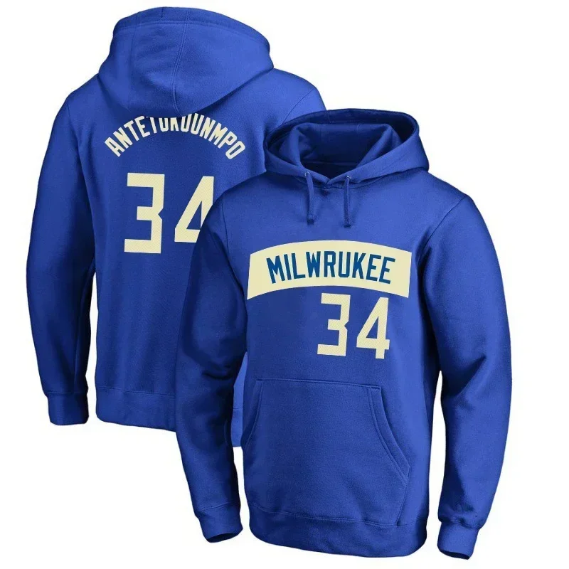 

2023 Man New American Basketball Jerseys Clothes #34 Antetokounmpo LILLARD European Size Ball Pants Hoodies Loose Cotton shorts