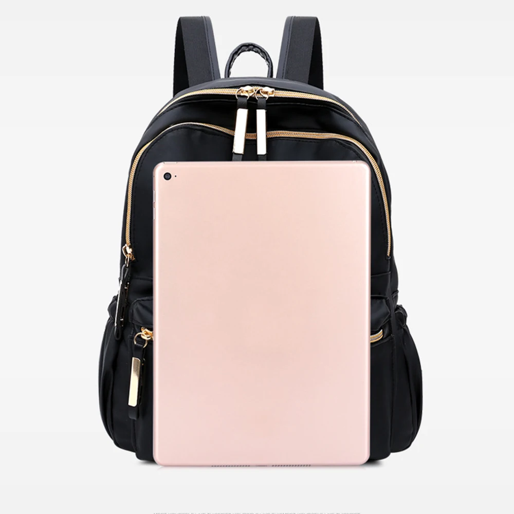 Women Casual Soft Nylon Oxford Travel Bags Rucksack Daypacks School Backpack Shoulder Bag