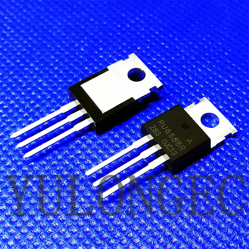 Mosfet Transistor 10PCS RU6888R N-Channel Power MOSFET 68V/88A 6mOhms TO-220 Chip Original