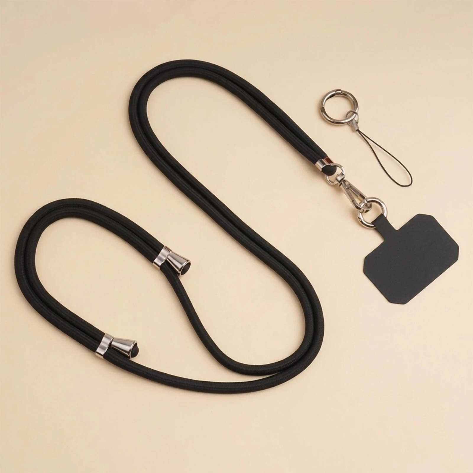 Universal Crossbody Lanyard Necklace Strap with Adjustable Anti-Lost Clip