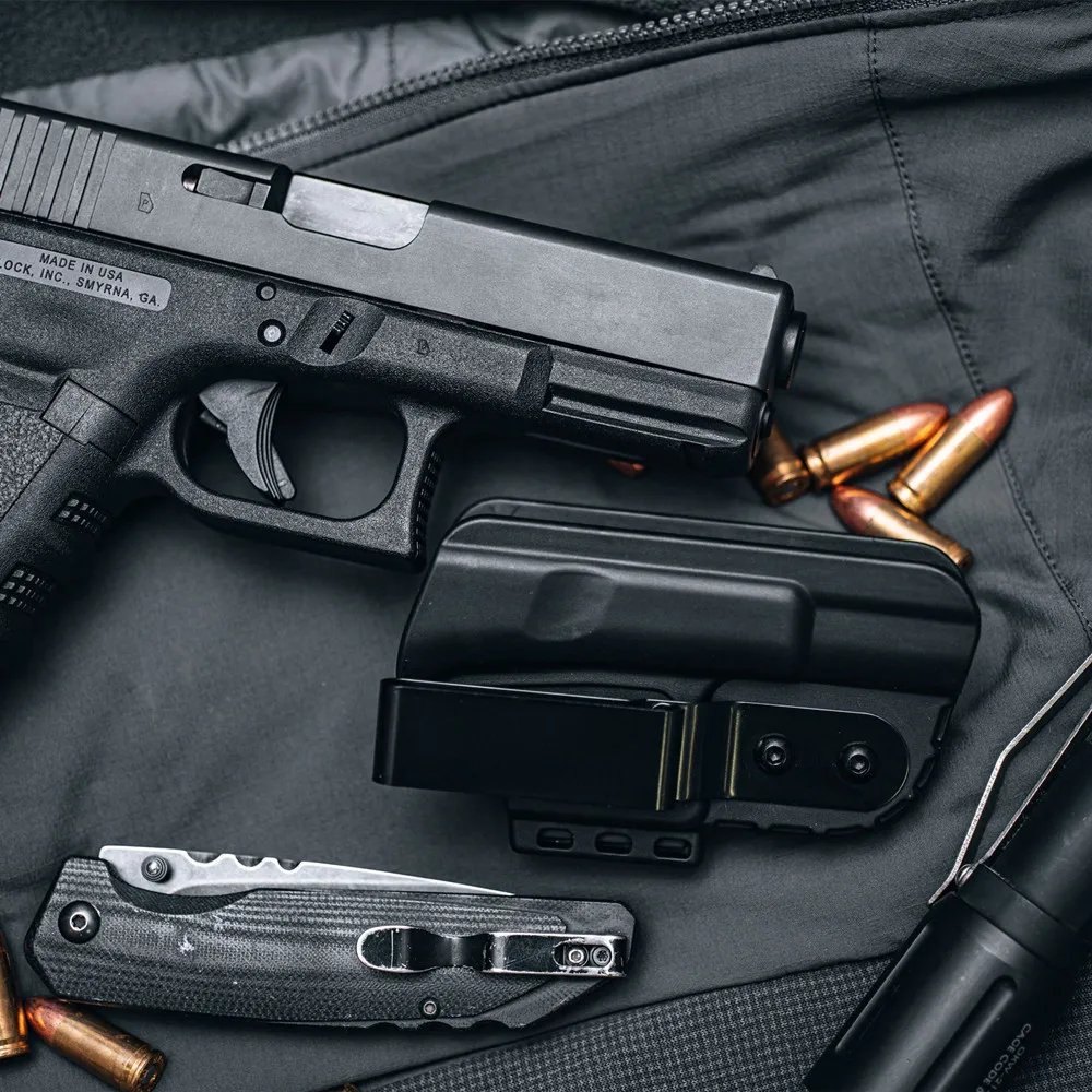 9MM Iwb Holster Glock 19 Glock 17 22 26 Concealed Carry Ambidextrous Pistol Holster Gun Holster