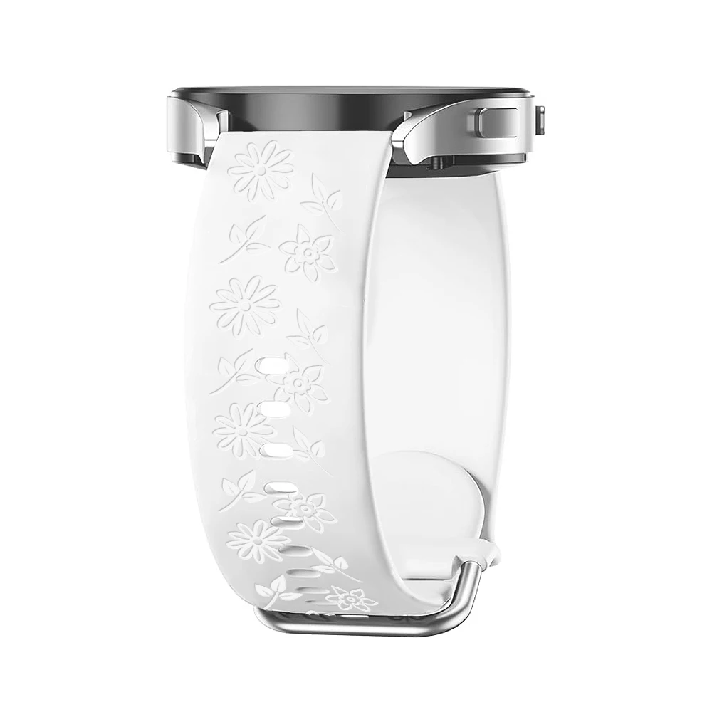 Sunflower Engraved Silicone Band - Universal Fit