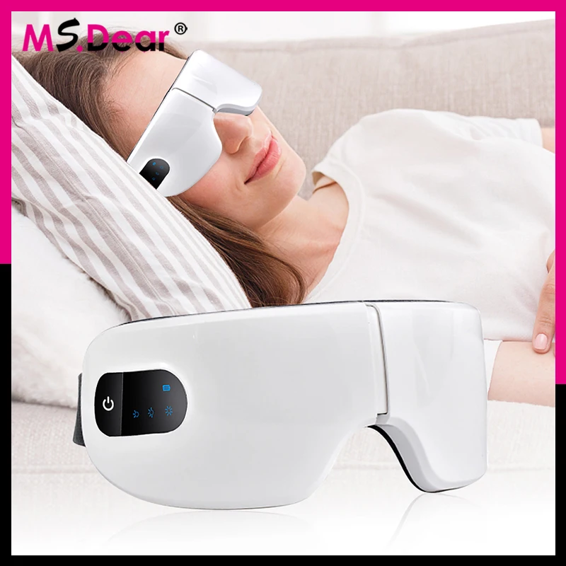 Ms.Dear Electric Eye Massager Heated Head SPA Care Device Smart Hot