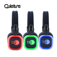 Rechargeable Silent Disco LED Wireless Headphones(11pcs F39 +2 Tools) 3