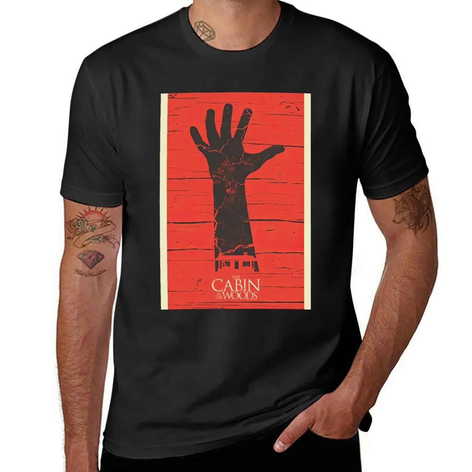 

The Cabin in the Woods - Poster T-shirt plus size tops plus sizes hippie clothes summer tops men graphic t shirts