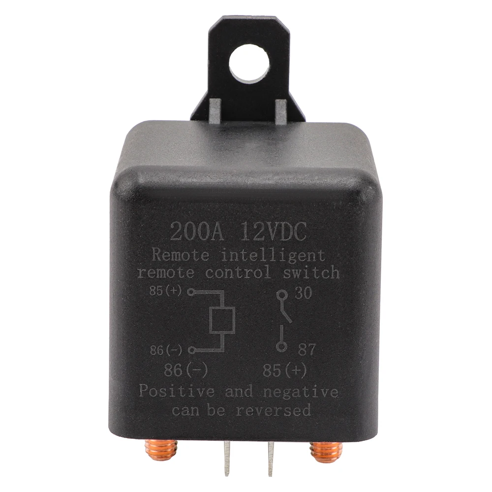 Detailed view of relay connections
