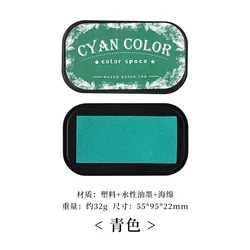Vibrant Color Space Series Water - Based Inkpad for Art, Scrapbooking, and School Stationery (D)