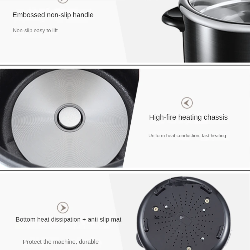 Electric stew pot household multi-function automatic electric soup large-capacity water-proof ceramic