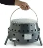 Volcano Grills 3-Fuel Portable Camping Stove/Fire Pit, Charcoal, Collapses Down to 5 inches; for Convenient Portability and Stor 6