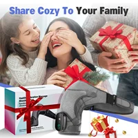 Electric Heated Shoulder Massager Wrap Heating Vibration Belt 3 Modes for Kee Elbow Sport Relax Fatigue Relief Health Care 2