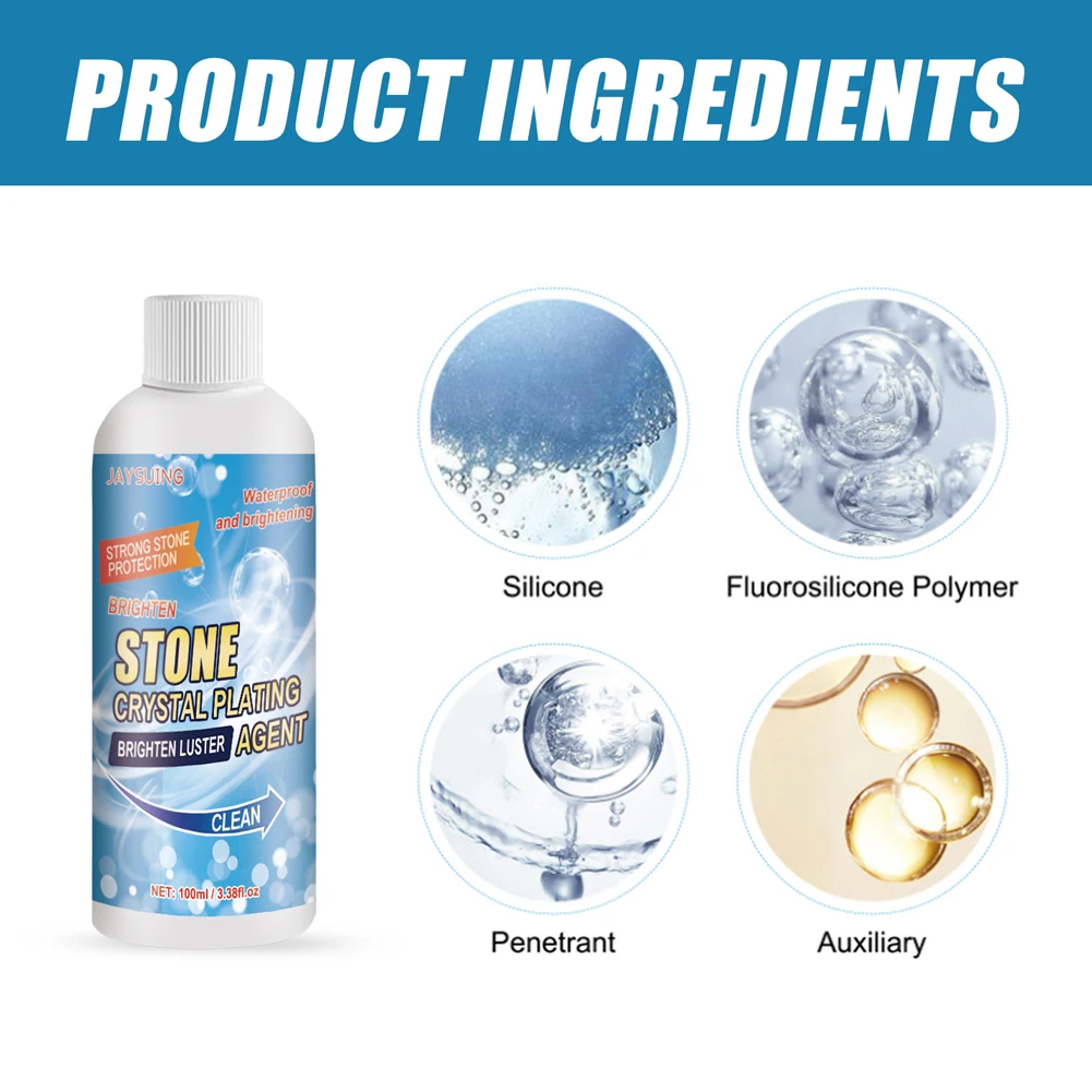 Stone Nano Crystal Plating Agent Polishing Coating Liquid stonework coating agent