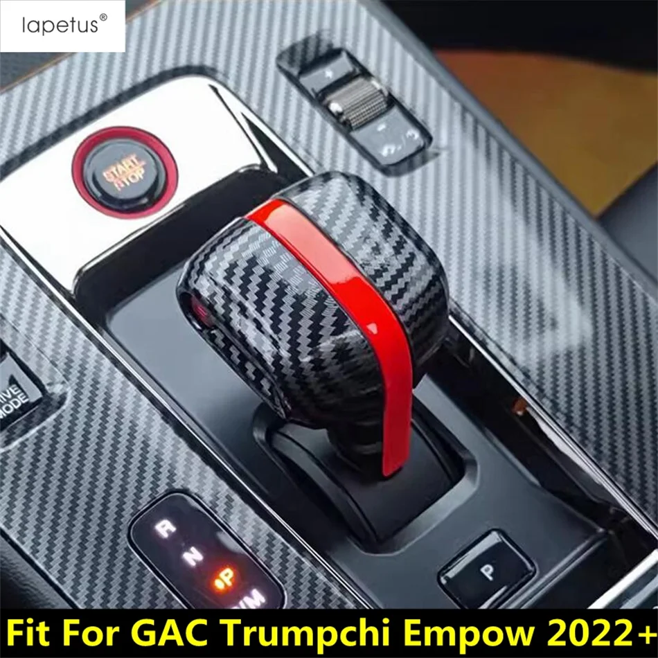 

Central Gear Shift Knob Shifter Lever Head Handle Decoration Cover Trim For GAC Trumpchi Empow 2022 2023 Accessories Interior