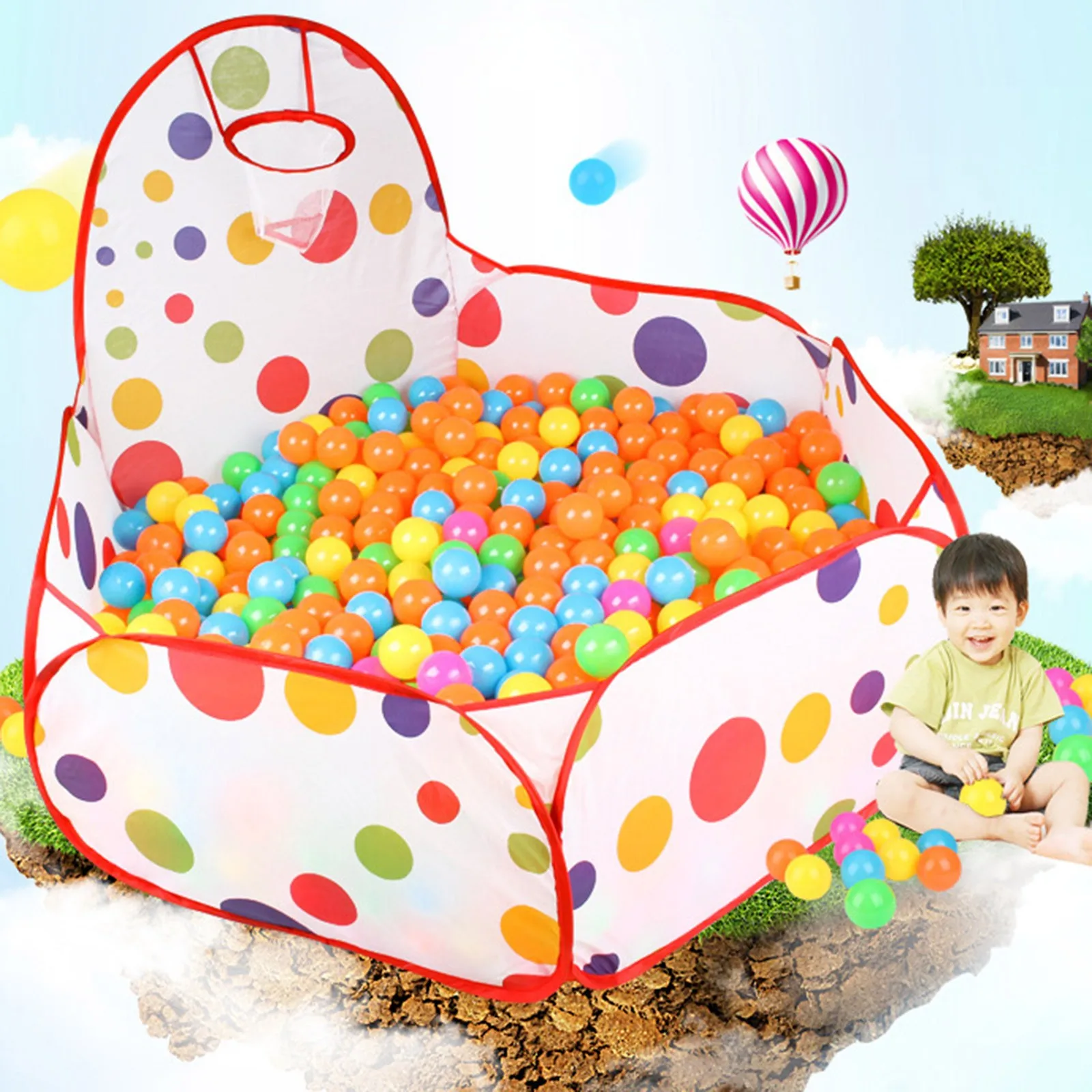 Baby Play Set Tent PortableFun Indoor Up Play Playhouse it Pool Kids Po Playpen Kids Playhouses Ages 6 And up Outdoor