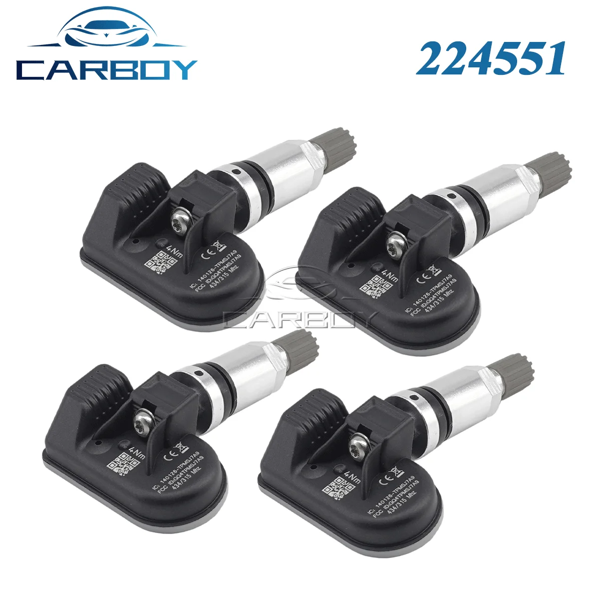 224551 tpms Reifendruck kontroll sensor für ferrari enzo ferrari fxx porsche cayenne volkswagen touareg 433mhz rde005