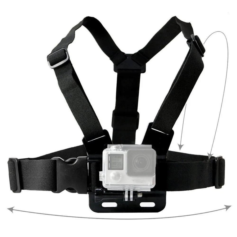 Hands-Free Rotating Phone and Camera Chest Mount Harness