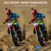 CERASTES Action Camera 5K 4K 60FPS WiFi Anti-shake Dual Screen 170° Wide Angle 10m Waterproof Sport Camera with Remote Control 5